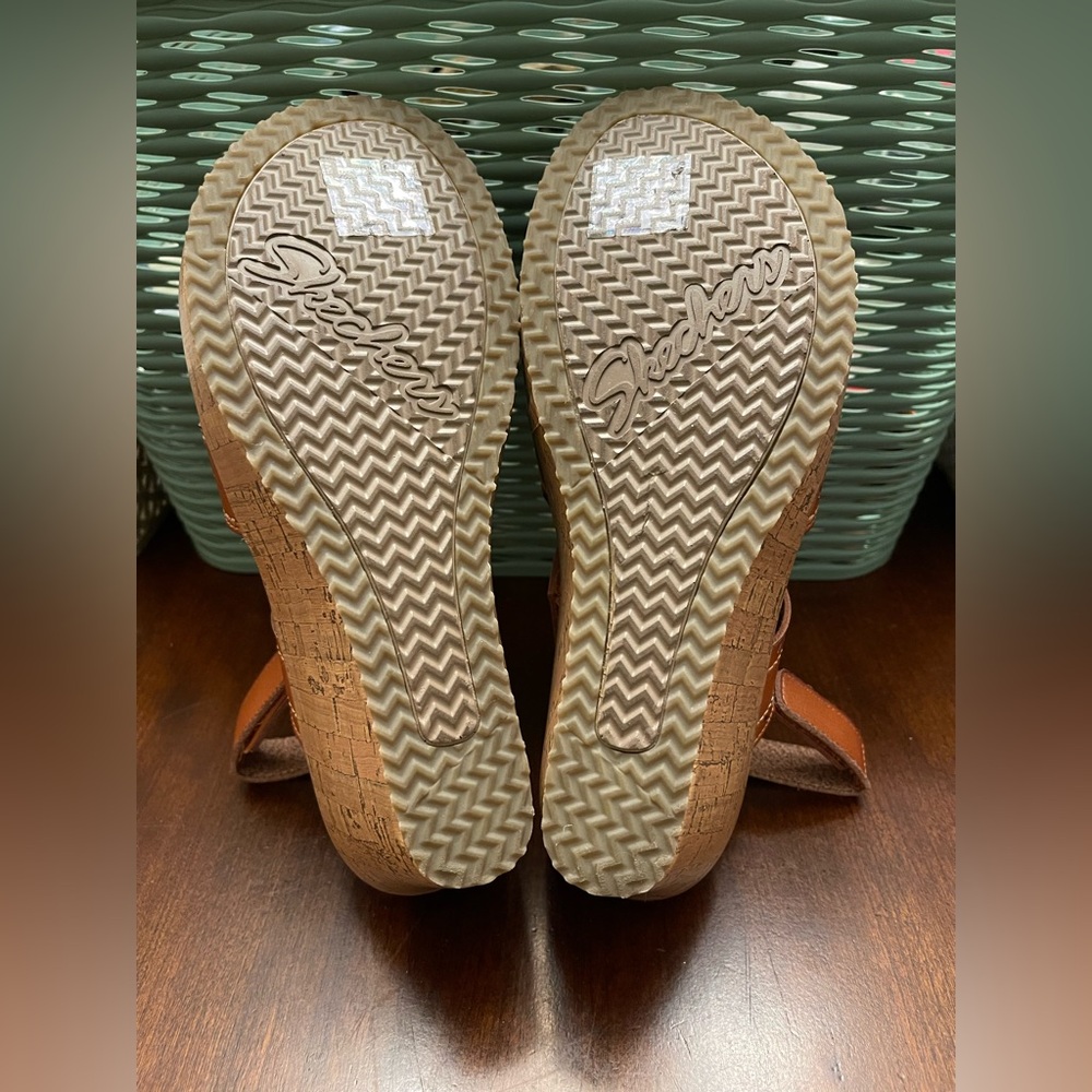 NWOT Skechers Beverlee After Sunrise Wedge Sandals - Picture 7 of 7